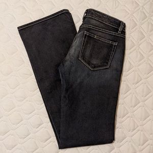 Paige Dark Wash Denim Flare Jeans